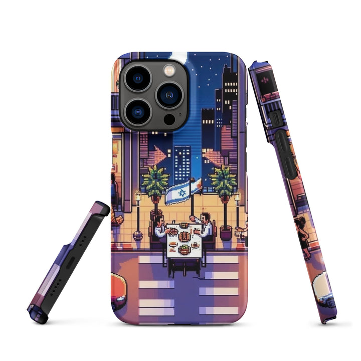 Snap Case for iPhone® | TLV Nightlife 16 Bit