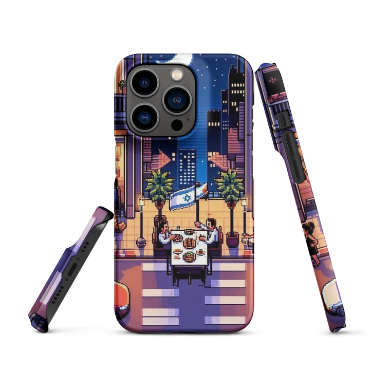Snap Case for iPhone® | TLV Nightlife 16 Bit