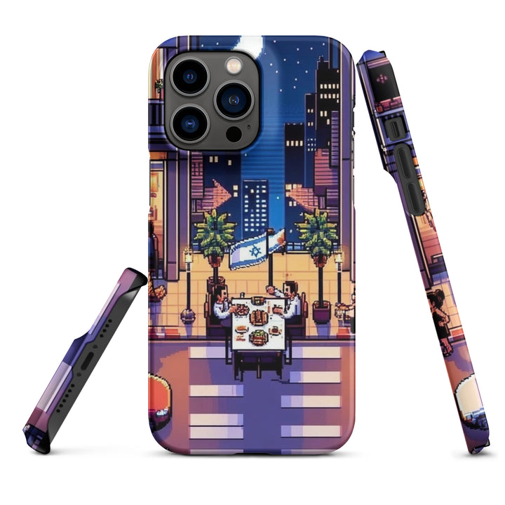 Snap Case for iPhone® | TLV Nightlife 16 Bit