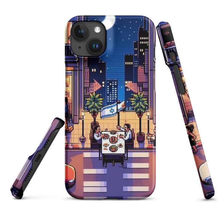 Snap Case for iPhone® | TLV Nightlife 16 Bit