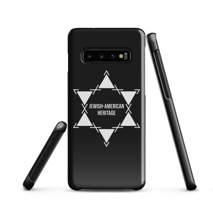 Jewish American Heritage Jewish pride snap case for samsung® in Glossy - back view