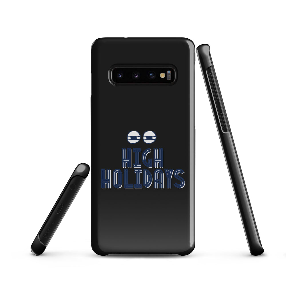 High Holidays Jewish pride snap phone case for Samsung Galaxy S10, glossy finish - front view