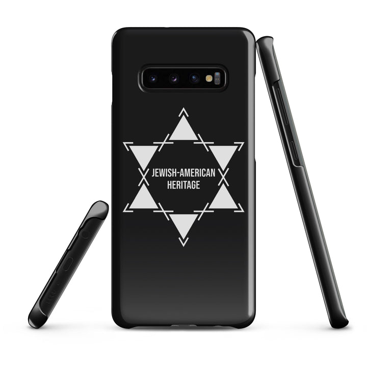 Jewish American Heritage Jewish pride snap case for samsung® in Glossy - lifestyle shot