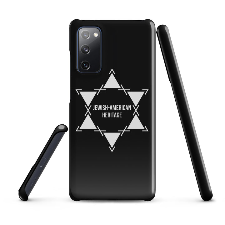 Jewish American Heritage Jewish pride snap case for samsung® in Glossy - back view