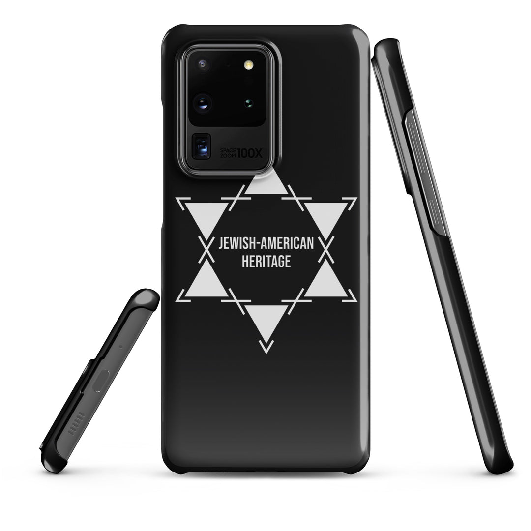 Jewish American Heritage Jewish pride snap case for samsung® in Glossy - lifestyle shot