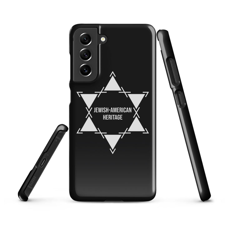 Jewish American Heritage Jewish pride snap case for samsung® in Glossy - lifestyle shot