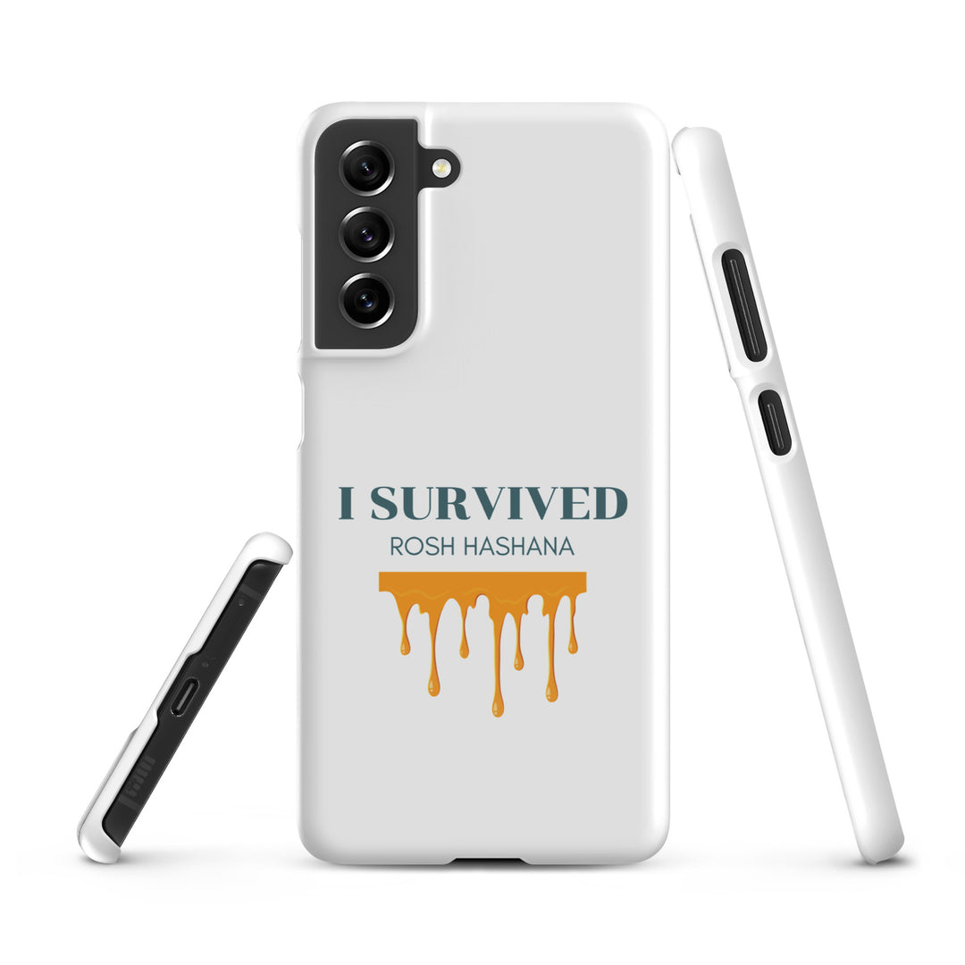 I Survived Rosh HaShana Jewish pride snap case for samsung® in Glossy - lifestyle shot