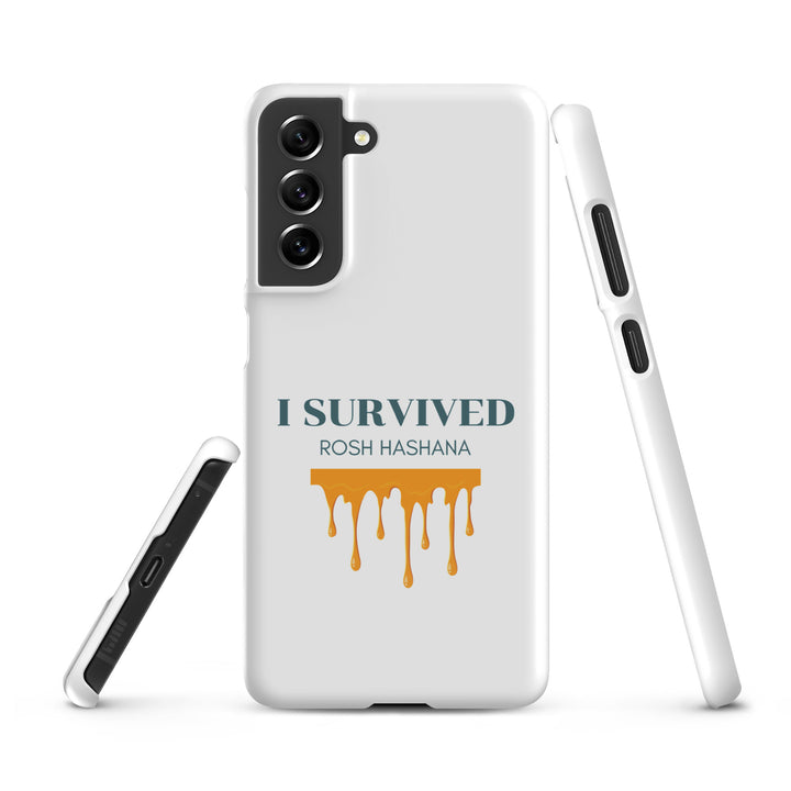 I Survived Rosh HaShana Jewish pride snap case for samsung® in Glossy - lifestyle shot