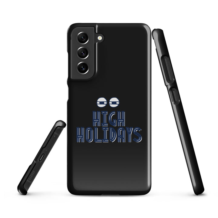 High Holidays Jewish pride snap phone case for Samsung Galaxy S21 Fe, glossy finish - front view