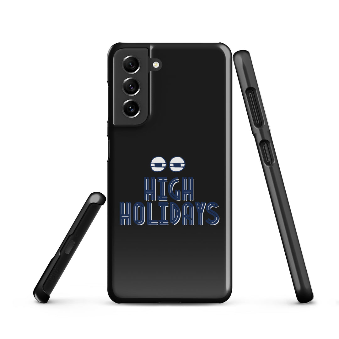 High Holidays Jewish pride snap phone case for Samsung Galaxy S21, glossy finish - front view