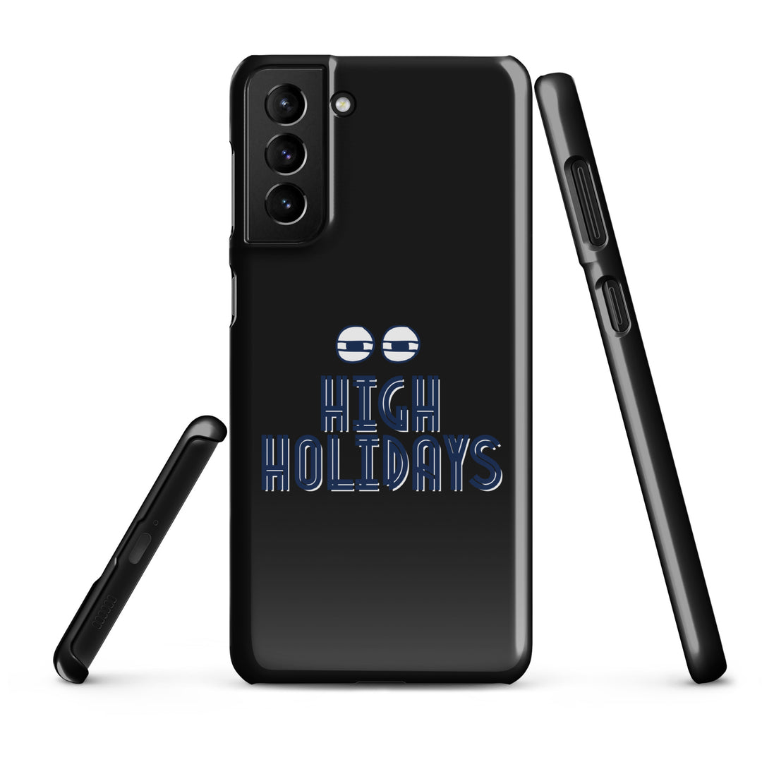 High Holidays Jewish pride snap phone case for Samsung Galaxy S21 Plus, glossy finish - front view