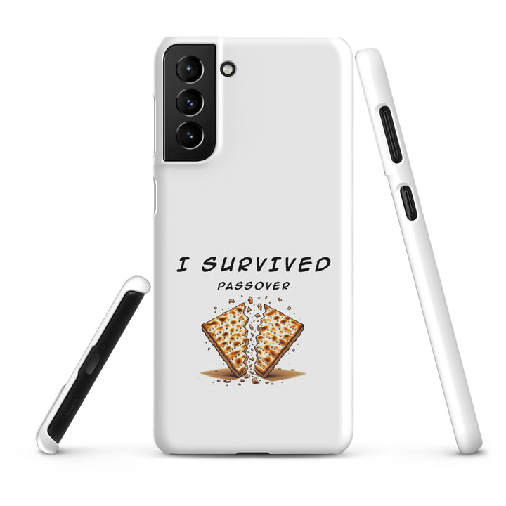 Passover Jewish pride snap phone case for Samsung Galaxy S21 Plus, glossy finish - front view