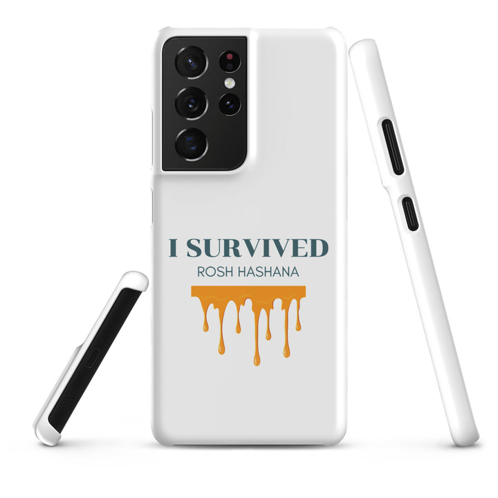 I Survived Rosh HaShana Jewish pride snap case for samsung® in Glossy - close-up