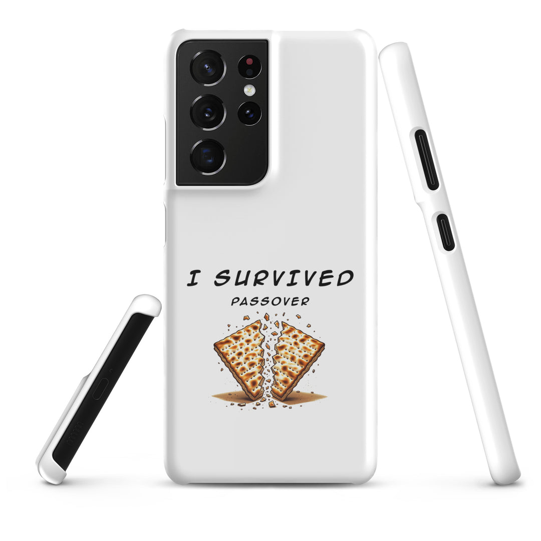 Passover Jewish pride snap phone case for Samsung Galaxy S21 Ultra, glossy finish - front view