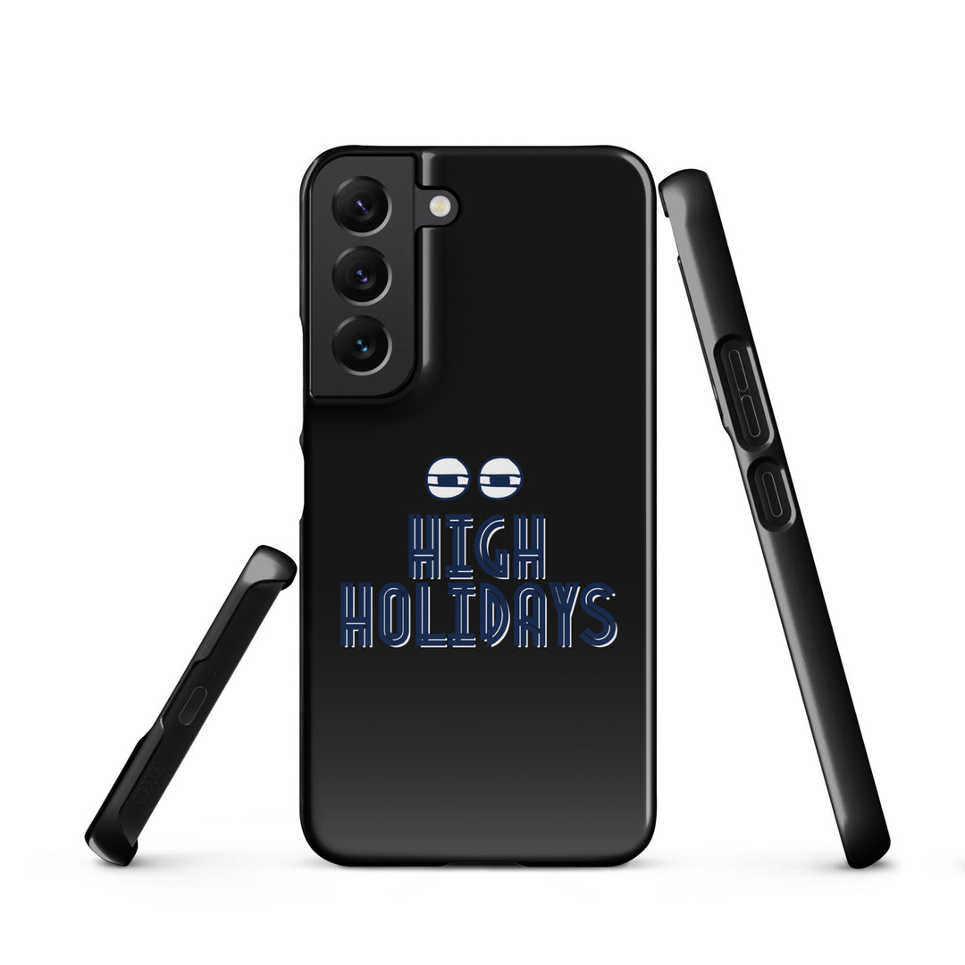 High Holidays Jewish pride snap phone case for Samsung Galaxy S22, glossy finish - front view