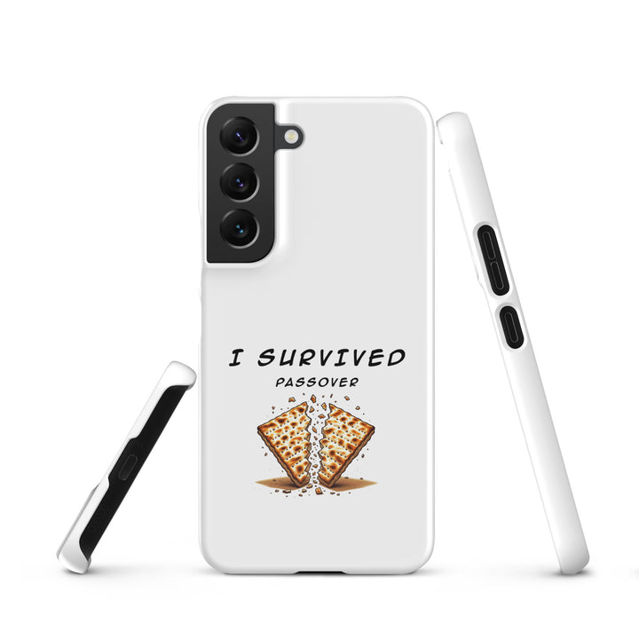 Passover Jewish pride snap phone case for Samsung Galaxy S22, glossy finish - front view