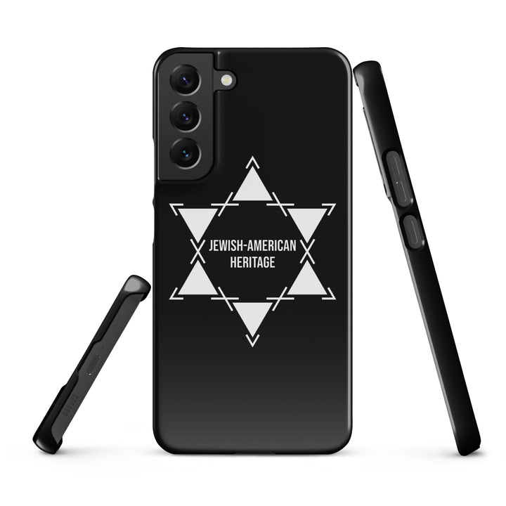 Jewish American Heritage Jewish pride snap case for samsung® in Glossy - back view