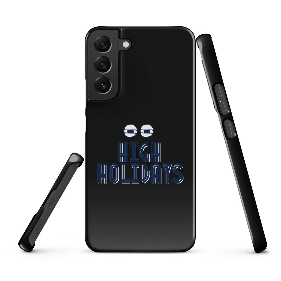High Holidays Jewish pride snap phone case for Samsung Galaxy S22 Plus, glossy finish - front view