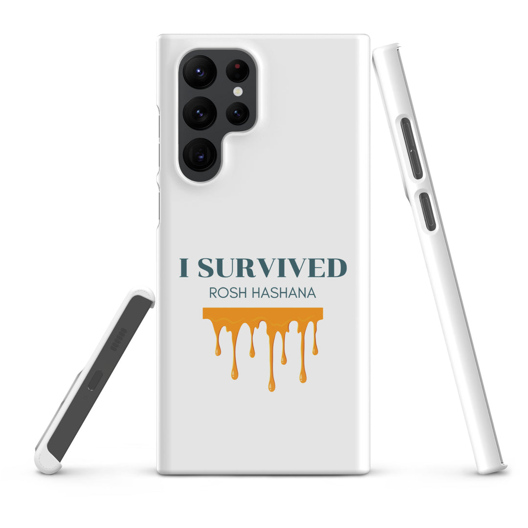 I Survived Rosh HaShana Jewish pride snap case for samsung® in Glossy - close-up