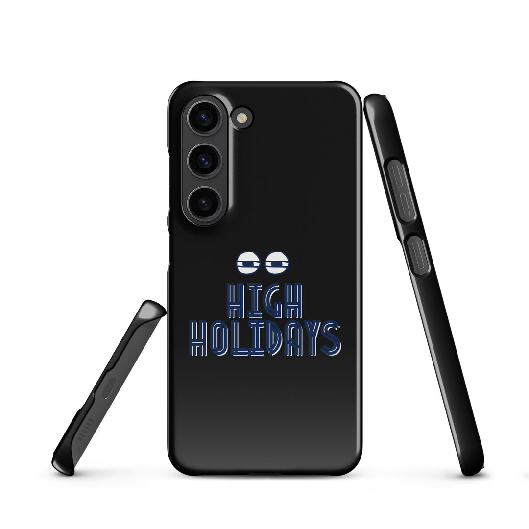 High Holidays Jewish pride snap phone case for Samsung Galaxy S23, glossy finish - front view