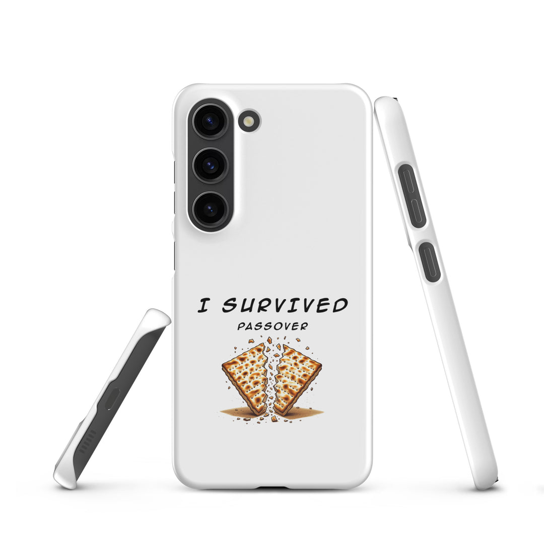 Passover Jewish pride snap phone case for Samsung Galaxy S23, glossy finish - front view