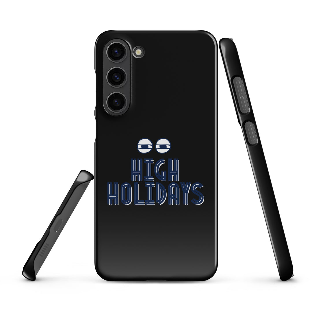 High Holidays Jewish pride snap phone case for Samsung Galaxy S23 Plus, glossy finish - front view