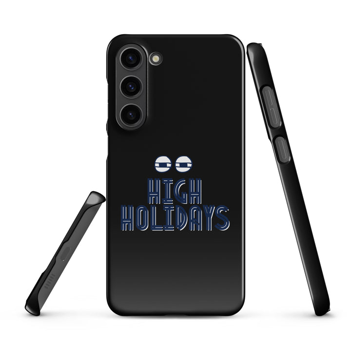 High Holidays Jewish pride snap phone case for Samsung Galaxy S23 Plus, glossy finish - front view