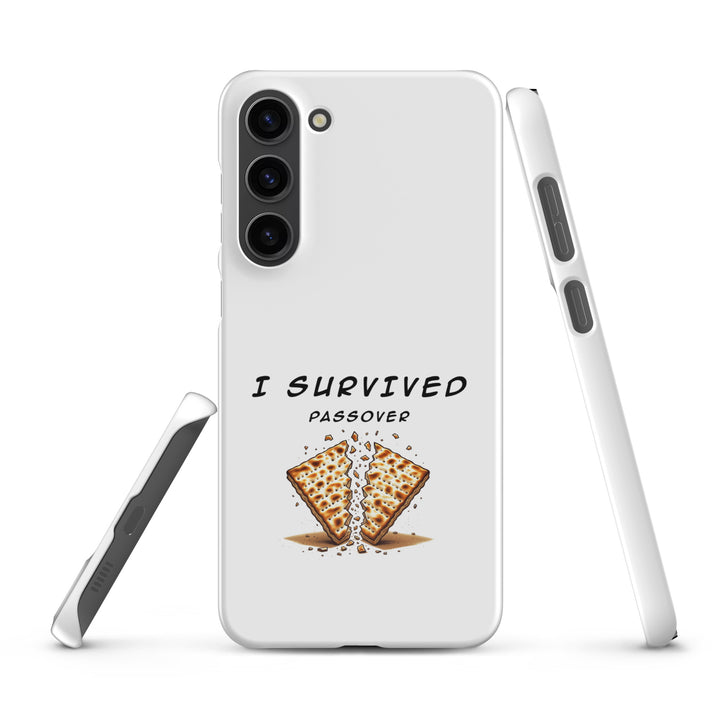 Passover Jewish pride snap phone case for Samsung Galaxy S23 Plus, glossy finish - front view