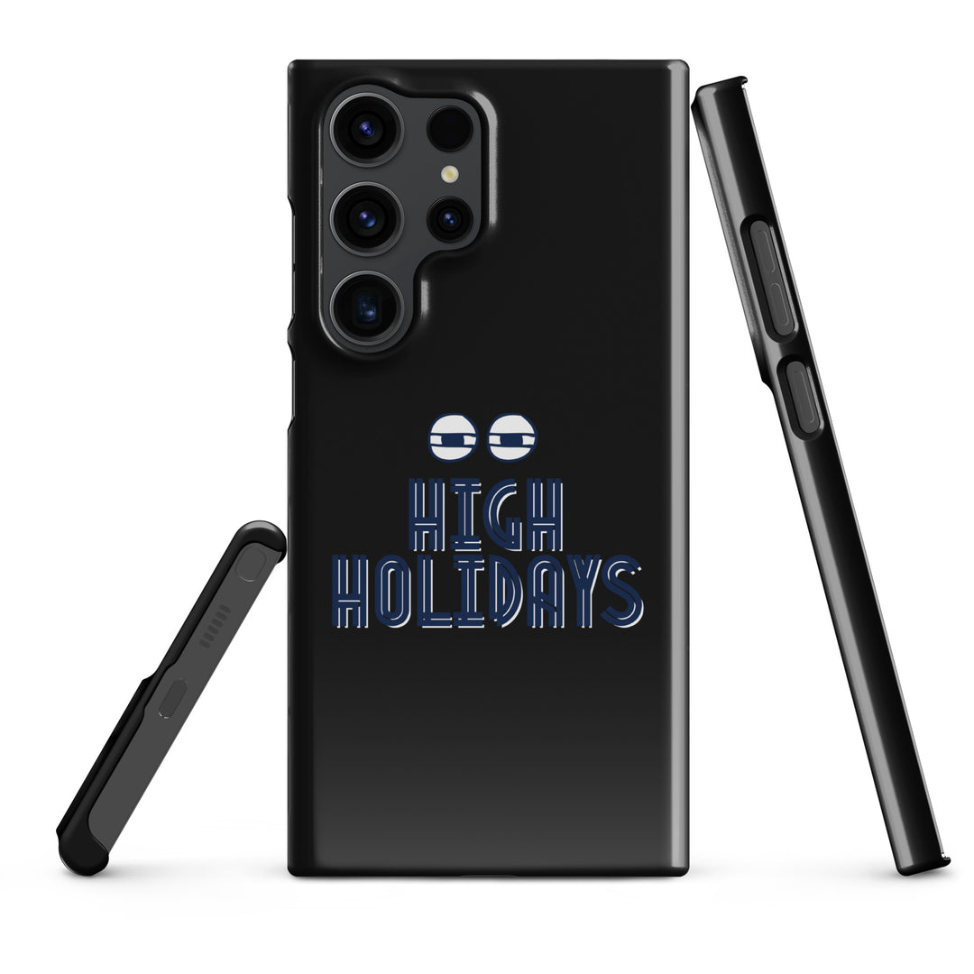 High Holidays Jewish pride snap phone case for Samsung Galaxy S23 Ultra, glossy finish - front view