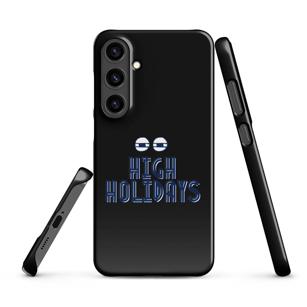High Holidays Jewish pride snap phone case for Samsung Galaxy S24 Plus, glossy finish - front view