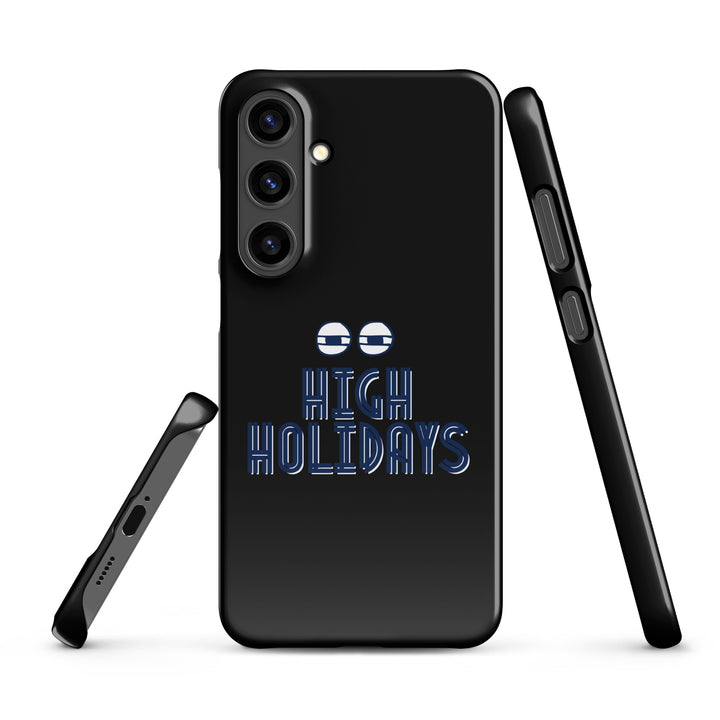 High Holidays Jewish pride snap phone case for Samsung Galaxy S24 Plus, glossy finish - front view