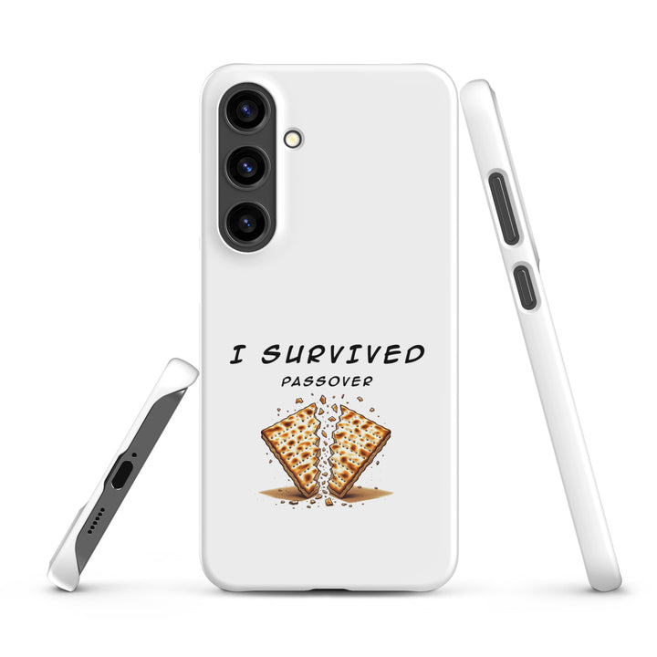 Passover Jewish pride snap phone case for Samsung Galaxy S24 Plus, glossy finish - front view