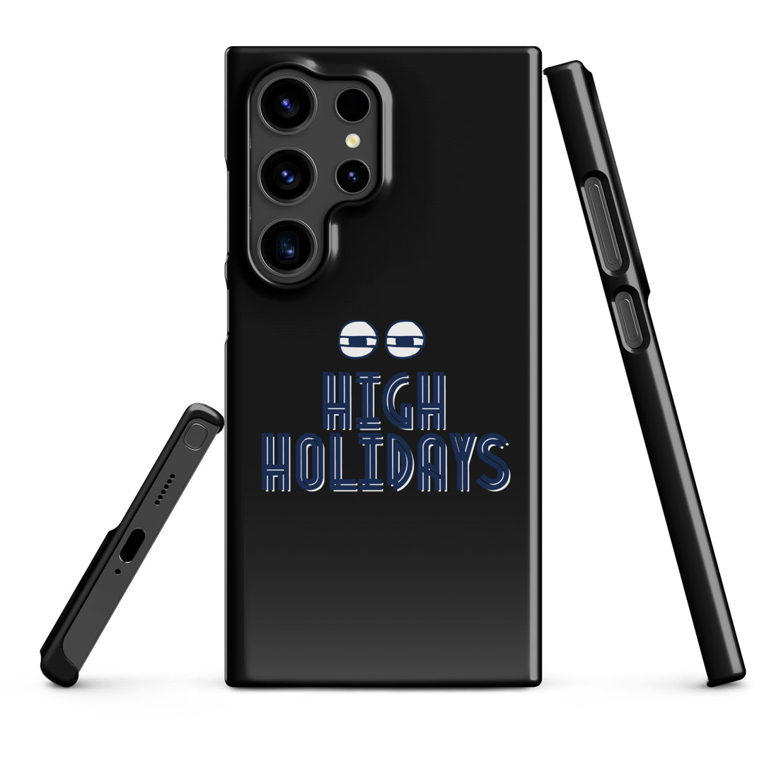 High Holidays Jewish pride snap phone case for Samsung Galaxy S24 Ultra, glossy finish - front view