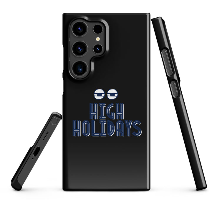 High Holidays Jewish pride snap phone case for Samsung Galaxy S24 Ultra, glossy finish - front view