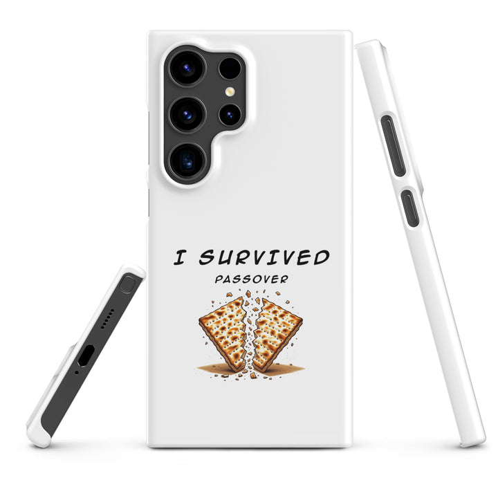 Passover Jewish pride snap phone case for Samsung Galaxy S24 Ultra, glossy finish - front view