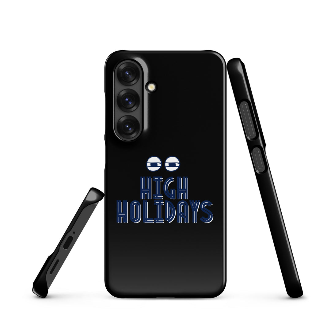 High Holidays Jewish pride snap phone case for Samsung Galaxy S25, glossy finish - front view