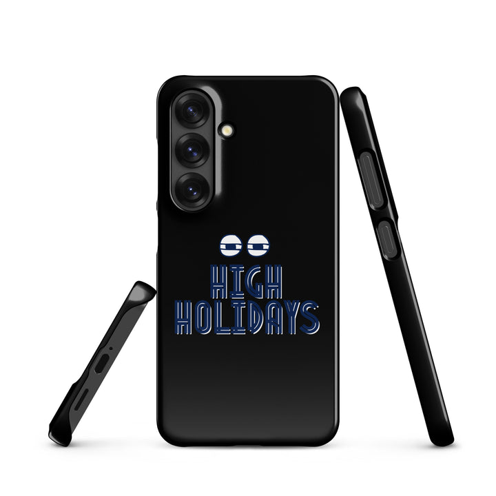 High Holidays Jewish pride snap phone case for Samsung Galaxy S25, glossy finish - front view