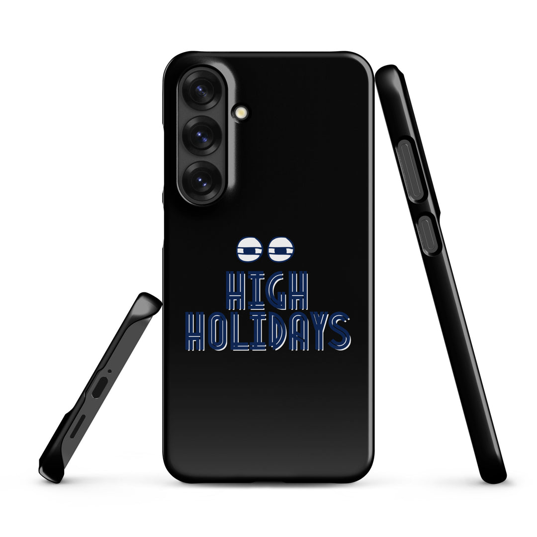 High Holidays Jewish pride snap phone case for Samsung Galaxy S25 Plus, glossy finish - front view