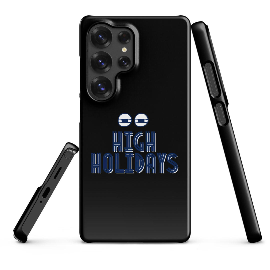 High Holidays Jewish pride snap phone case for Samsung Galaxy S25 Ultra, glossy finish - front view
