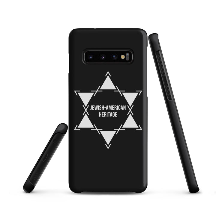 Jewish American Heritage Jewish pride snap case for samsung® in Matte - detail view