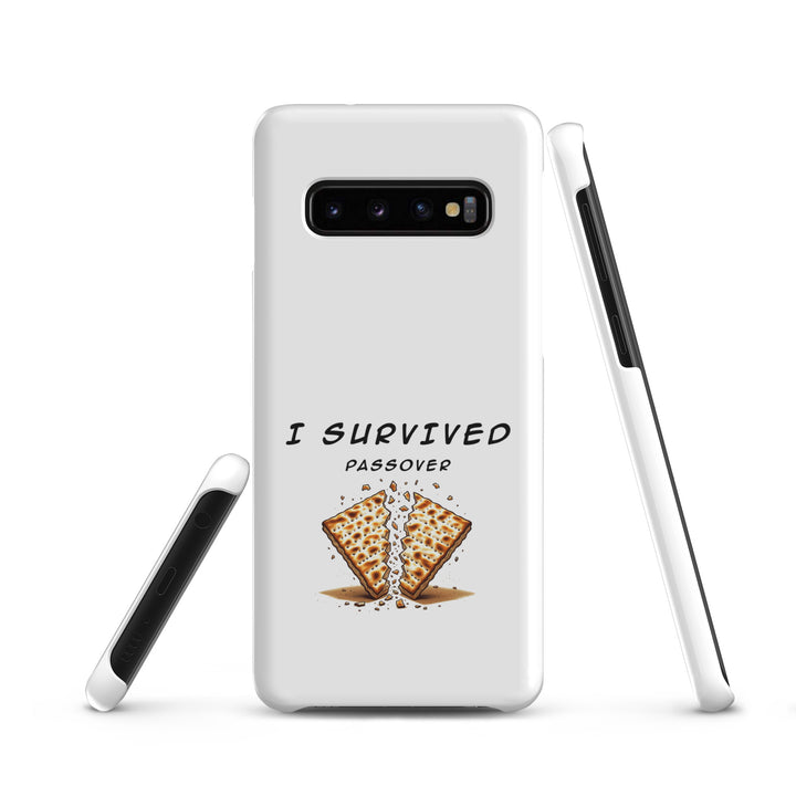 Passover Jewish pride snap phone case for Samsung Galaxy S10, matte finish - front view