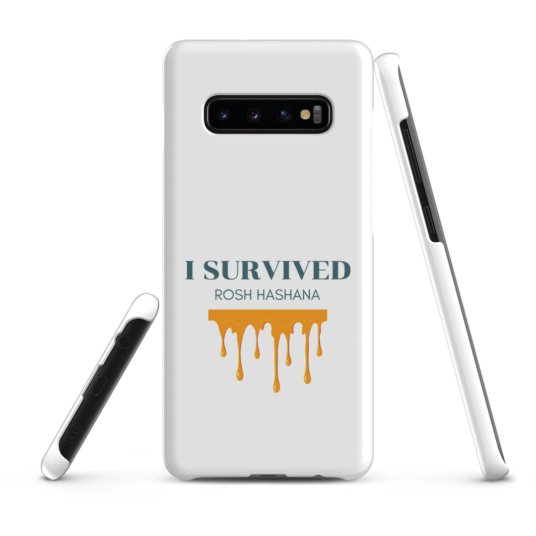 I Survived Rosh HaShana Jewish pride snap case for samsung® in Matte - side view