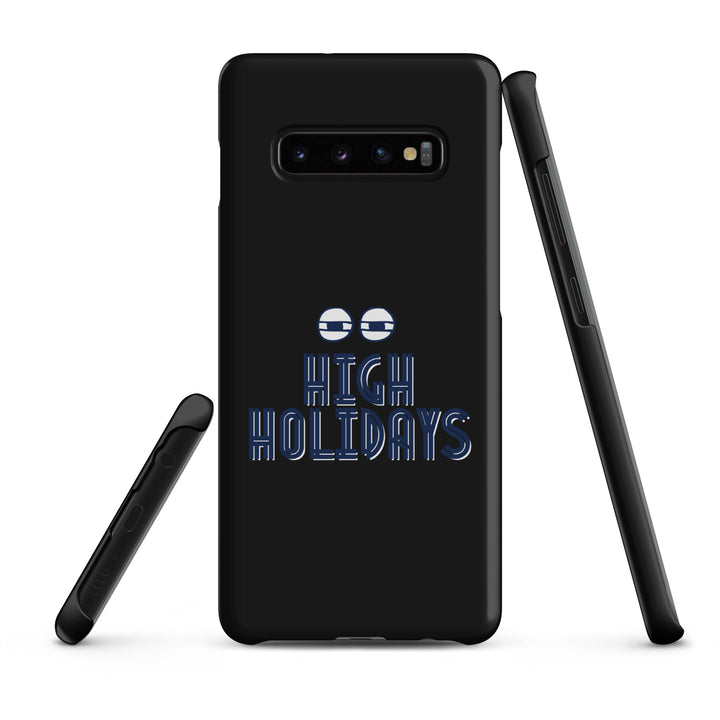 High Holidays Jewish pride snap phone case for Samsung Galaxy S10 Plus, matte finish - front view