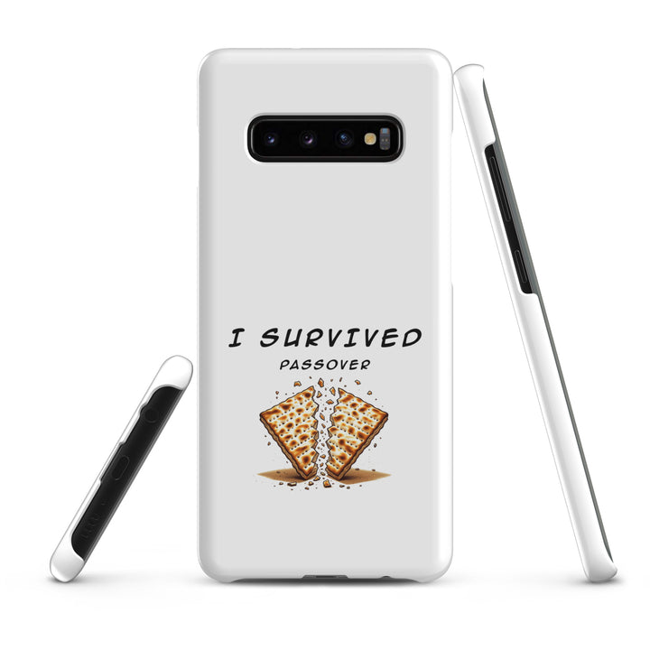 Passover Jewish pride snap phone case for Samsung Galaxy S10 Plus, matte finish - front view