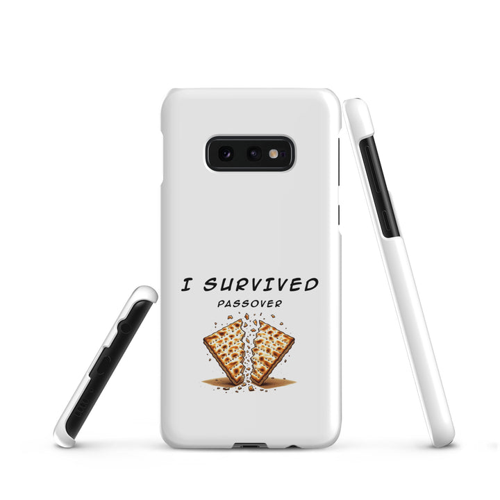 Passover Jewish pride snap phone case for Samsung Galaxy S10E, matte finish - front view