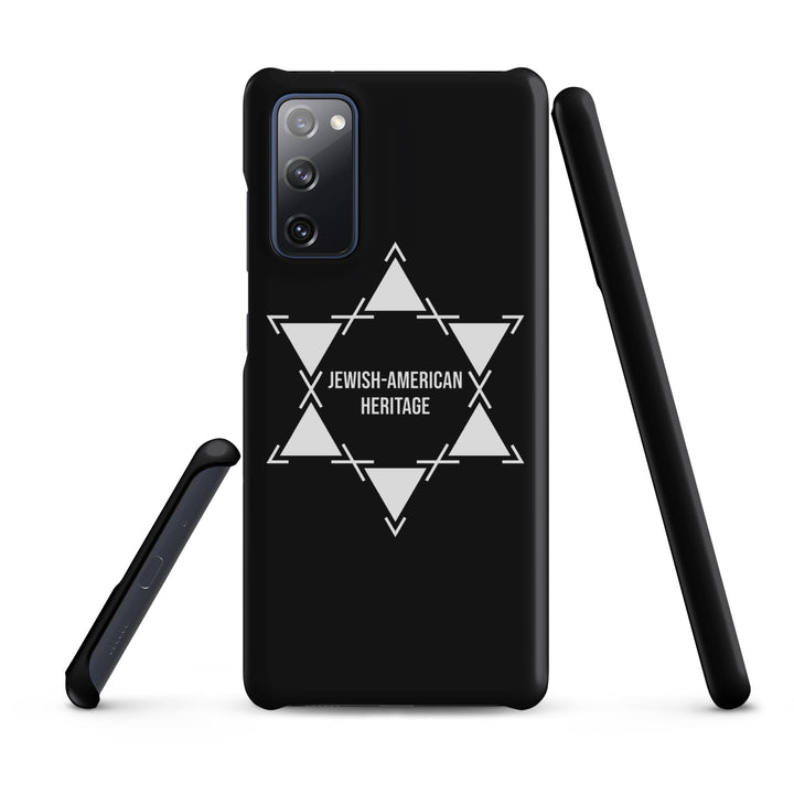 Jewish American Heritage Jewish pride snap case for samsung® in Matte - detail view