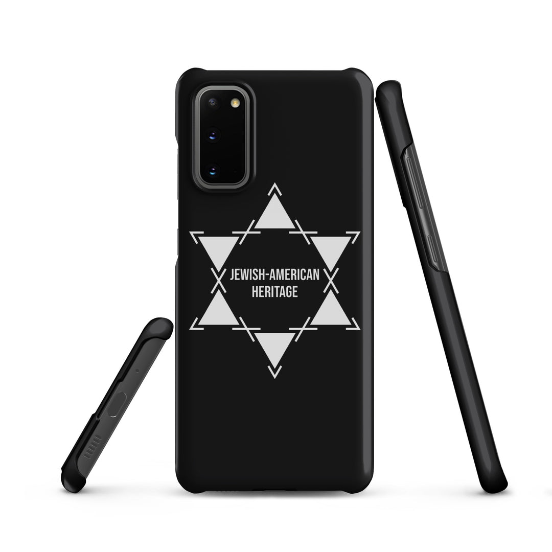 Jewish American Heritage Jewish pride snap case for samsung® in Matte - front view