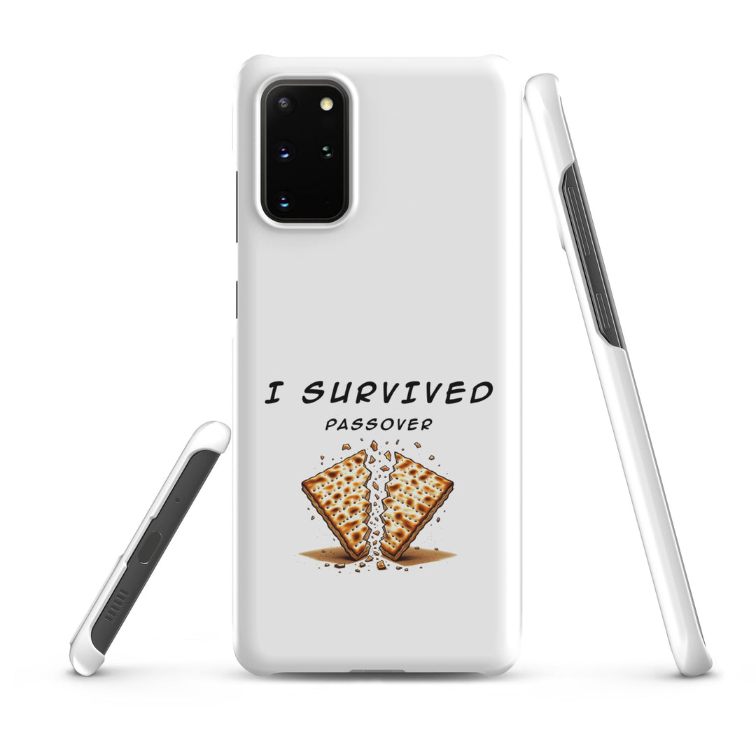 Passover Jewish pride snap phone case for Samsung Galaxy S20 Plus, matte finish - front view