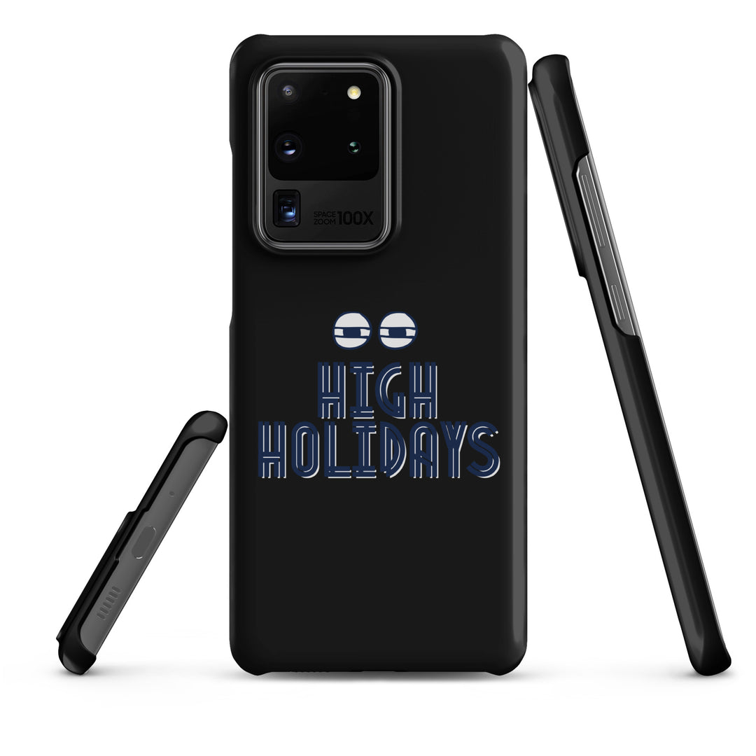 High Holidays Jewish pride snap phone case for Samsung Galaxy S20 Ultra, matte finish - front view