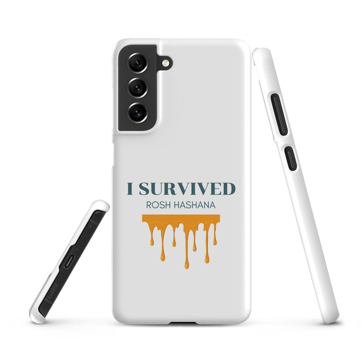 I Survived Rosh HaShana Jewish pride snap case for samsung® in Matte - side view